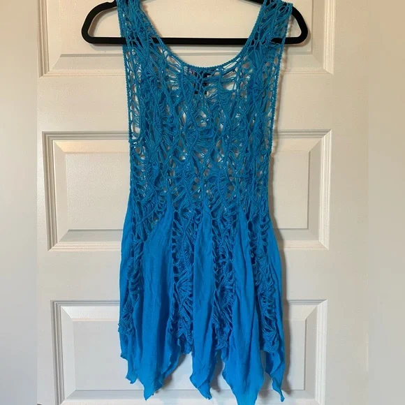 Y2k crochet knit fairy top - Picture 2 of 4